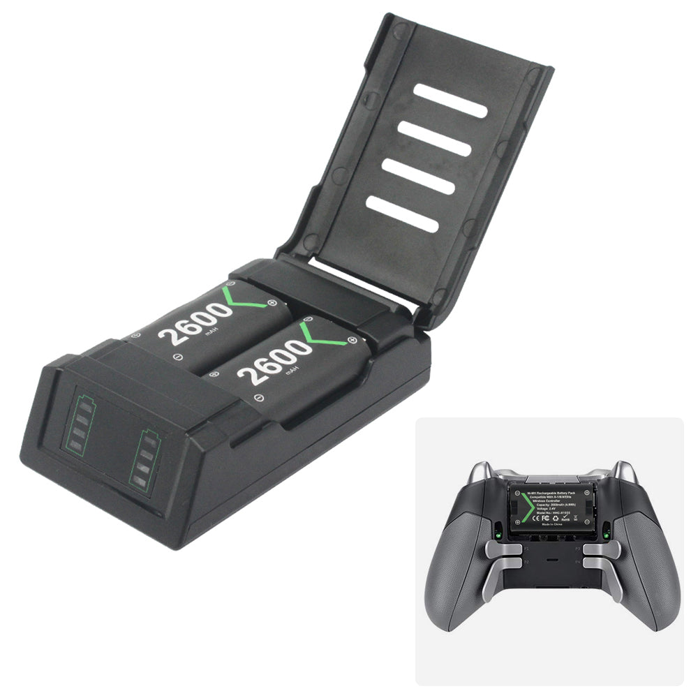 1035 For Xbox One S Battery Pack Charging Station with Cover Controller Battery Charger Lightweight Charging Case 1035 For Xbox One S Battery Pack Charging Station with Cover Controller Battery Charger Lightweight Charging Case